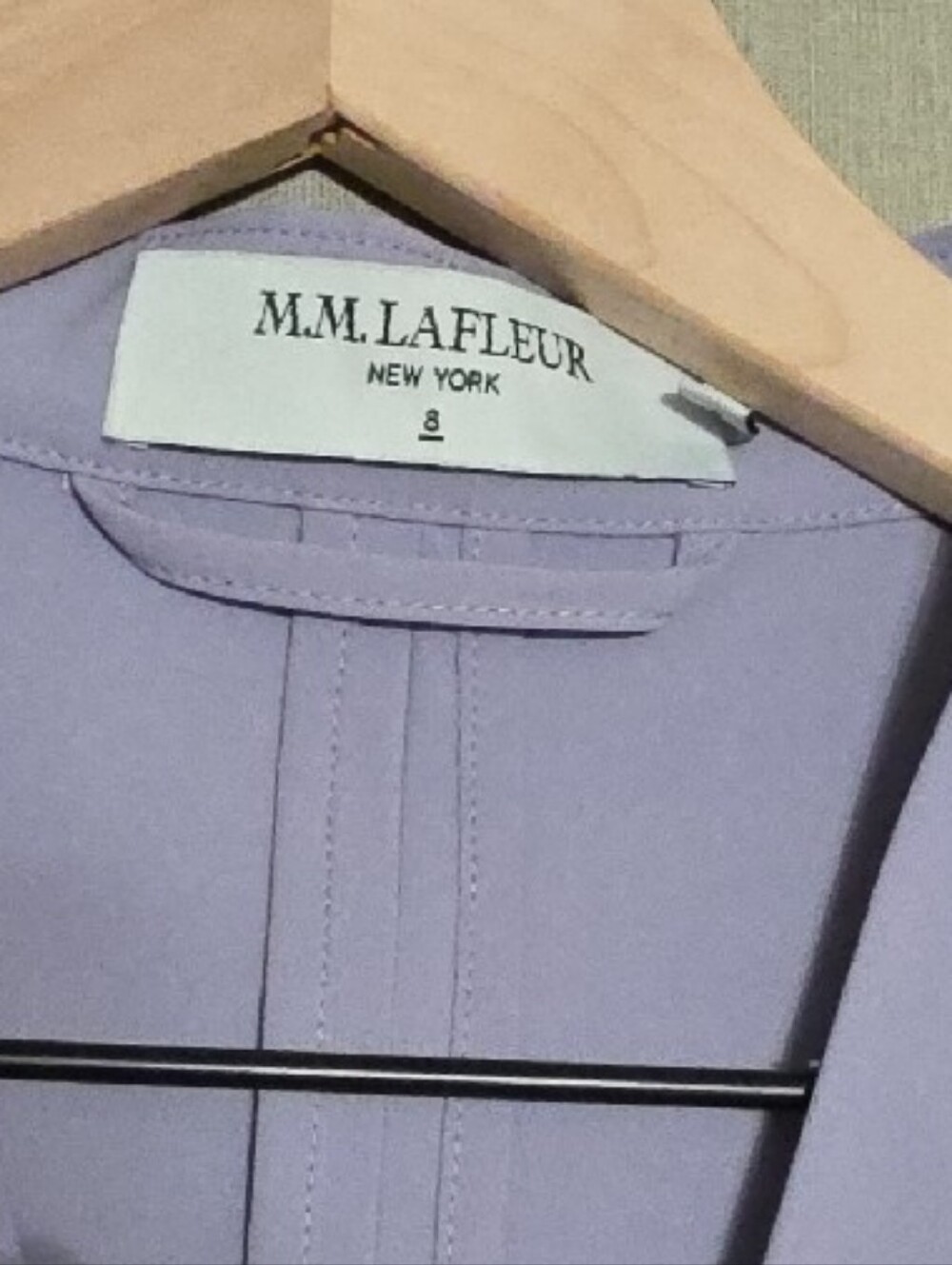 MM Lafleur Lavender Wrap-Belt Blazer - Picture 2 of 3
